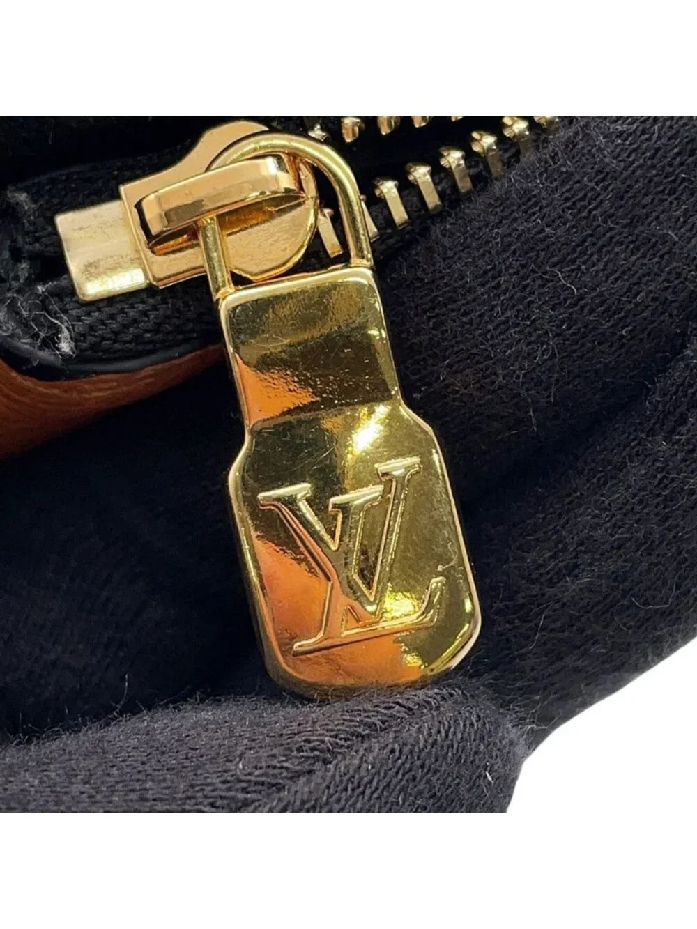 Louis Vuitton Pouch Monogram Empreinte Pochette Trio LV Crafty M Black